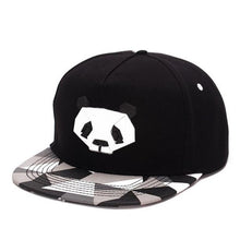 Load image into Gallery viewer, fashionspring and summer  lovers baseball cap hip-hop hat male Ms. cute panda zebra rubber   hatsnapback Flat-brimmed hat