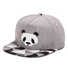 Load image into Gallery viewer, fashionspring and summer  lovers baseball cap hip-hop hat male Ms. cute panda zebra rubber   hatsnapback Flat-brimmed hat