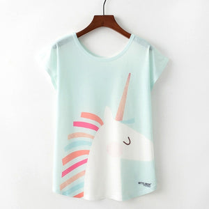 Summer Novelty Women T Shirt Harajuku Kawaii Cute Style Nice Cat Print T-shirt New Short Sleeve Tops Size M L XL