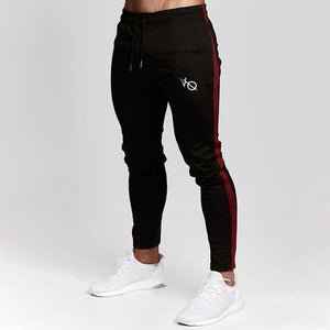 Mens Joggers Casual Pants Fitness Men Sportswear Tracksuit Bottoms Skinny Sweatpants Trousers Black Gyms Jogger Track Pants