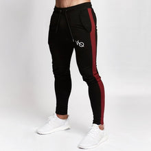 Load image into Gallery viewer, Mens Joggers Casual Pants Fitness Men Sportswear Tracksuit Bottoms Skinny Sweatpants Trousers Black Gyms Jogger Track Pants