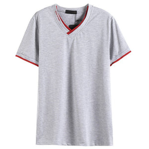 Best Price With Best Quality Cotton T Shirt Men Fashion Solid Color Slim Fit T Shirt Men Short Sleeve Tees Tops T-Shirts Male