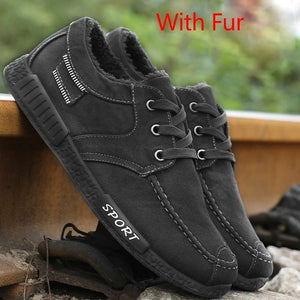 Men Casual Shoes Canvas Shoes For Men Chaussure Homme Autumn Winter Warm Breathable Shoes Men Fashion Sneakers Man Walking Shoe