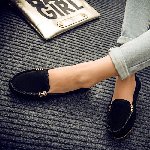 Women Flats shoes 2019 new woman Casual Shoes stripe Woman Loafers Shoes Mother dance square Sweet Walk Flat Shoes Zapatos Mujer