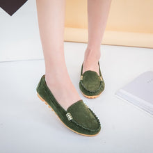 Load image into Gallery viewer, Women Flats shoes 2019 new woman Casual Shoes stripe Woman Loafers Shoes Mother dance square Sweet Walk Flat Shoes Zapatos Mujer