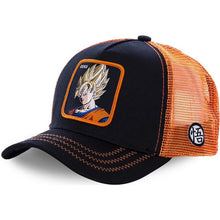 Load image into Gallery viewer, New Brand MAJIN VEGETA Dragon Ball Snapback Cap Cotton Baseball Cap Men Women Hip Hop Dad Hat Trucker Mesh Hat Dropshipping