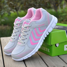 Load image into Gallery viewer, Women Shoes 2019 new fashion summer women sneakses mesh breathable tenis feminino female shoes woman flats shoes